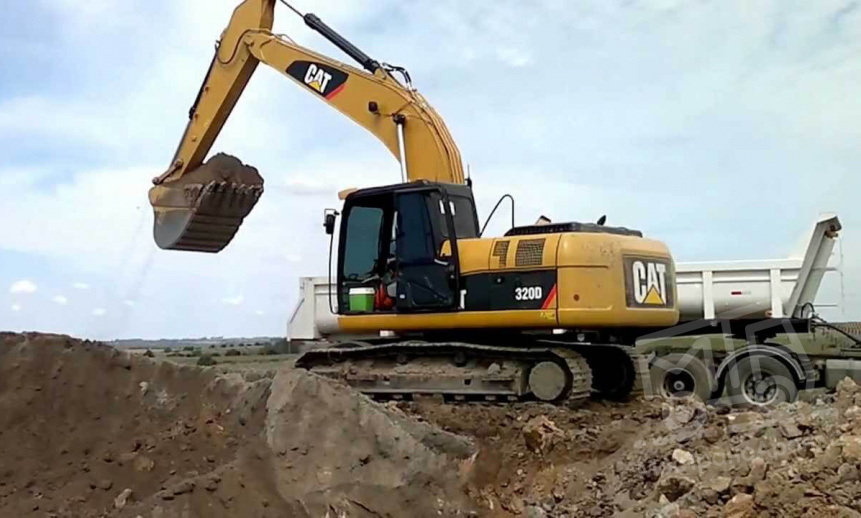 Аренда гусеничного экскаватора CAT 320D thumbnail 1