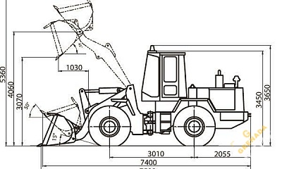Аренда фронтального погрузчика Амкодор 342В ТО-28А thumbnail 3