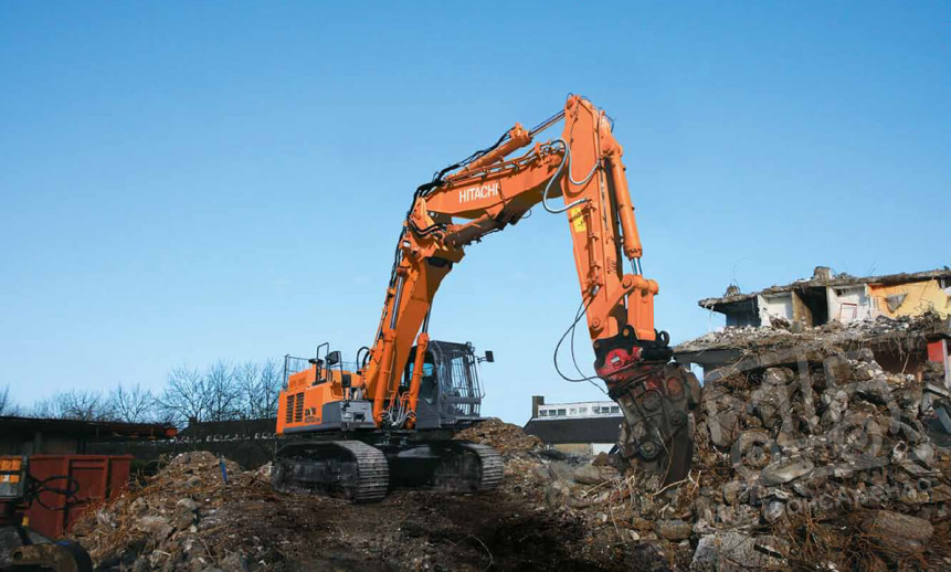 Аренда экскаватора-разрушителя HITACHI ZX480LC-3 Demolition thumbnail 0