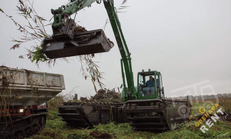 Аренда плавающего экскаватора Waterking WK 90 thumbnail 2