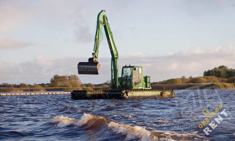 Аренда плавающего экскаватора Waterking WK 90 thumbnail 3