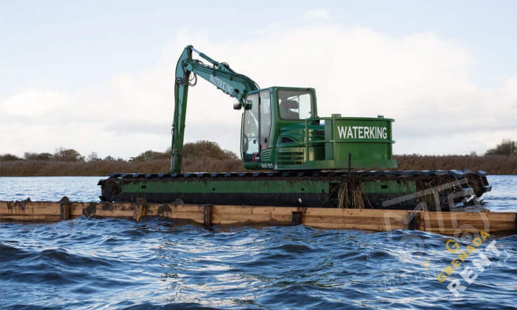 Аренда плавающего экскаватора Waterking WK 90 thumbnail 4