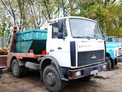 Аренда мусоровоза МАЗ МКС-3501 - 8 м3 9 тонн