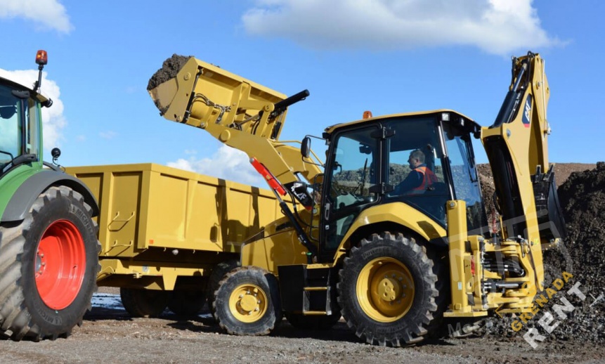 Аренда экскаватора-погрузчика CAT 422F2 thumbnail 1