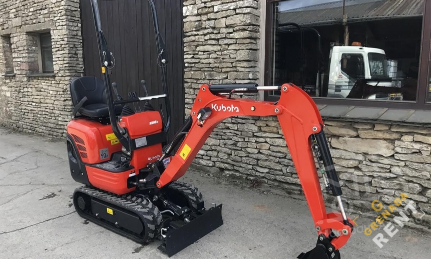 Аренда мини-экскаватора Kubota K008-5 thumbnail 1