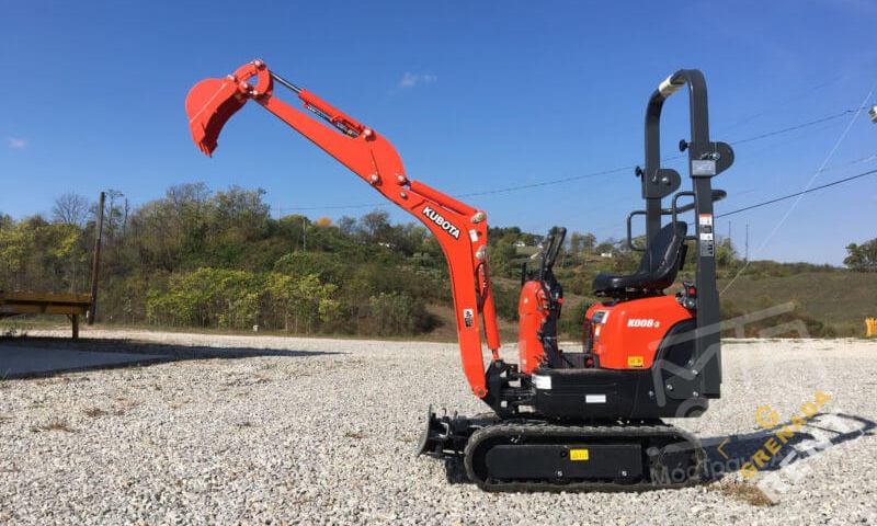 Аренда мини-экскаватора Kubota K008-5 thumbnail 2