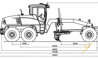 Аренда грейдера ГС-18.07 - 17,9 тонн thumbnail 1