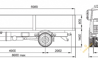 Бортовая машина МАЗ-533603-220 - 6 метров thumbnail 3