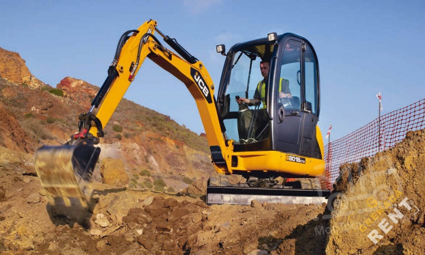 Аренда мини-экскаватора JCB 8018 thumbnail 0
