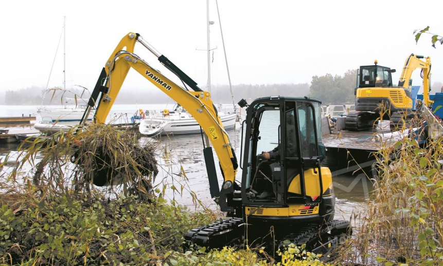 Аренда мини-экскаватора Yanmar VIO 57 thumbnail 0