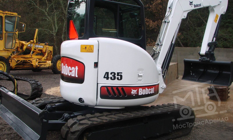 Аренда мини-экскаватора Bobcat 435 с гидромолотом thumbnail 1