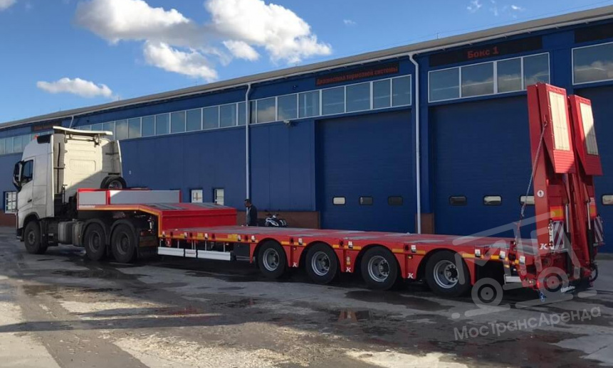 Аренда трала Kassbohrer LB4E - 45 тонн thumbnail 1