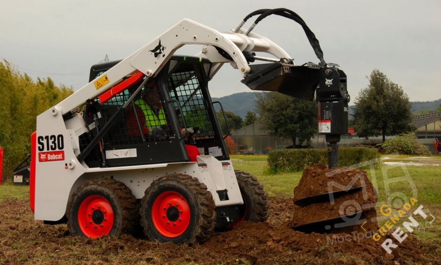 Аренда мини-погрузчика с гидробуром thumbnail 1