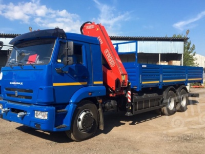 Аренда манипулятора Fassi, стрела 9 тонн, борт 11 тонн