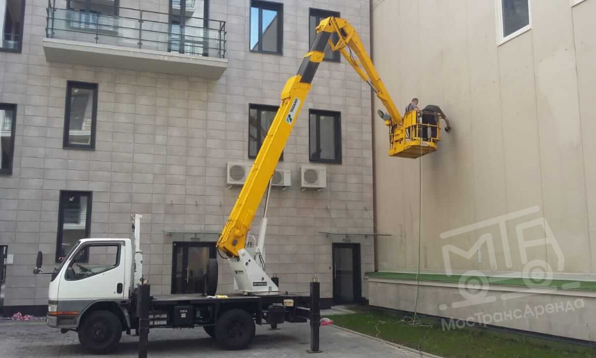 Аренда японской автовышки - 17 метров thumbnail 1