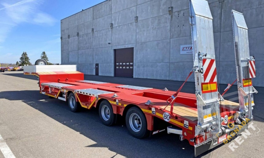 Аренда трала Max Trailer Max100 - 60 тонн thumbnail 0
