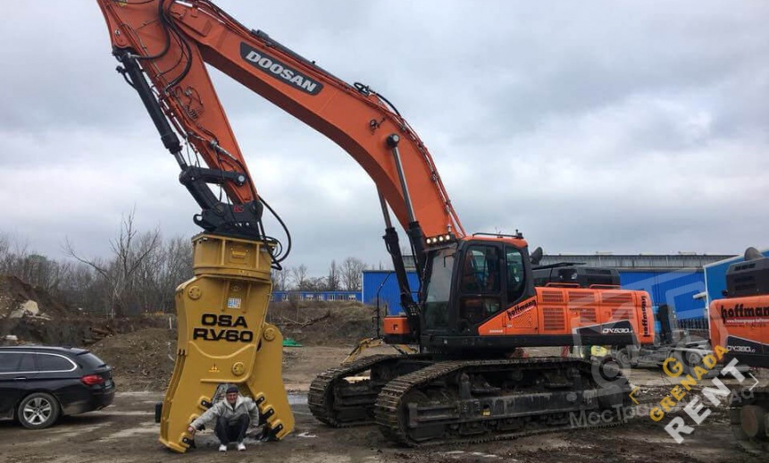 Аренда экскаватора Doosan S500LC-V Demolition с гидроножницами thumbnail 1