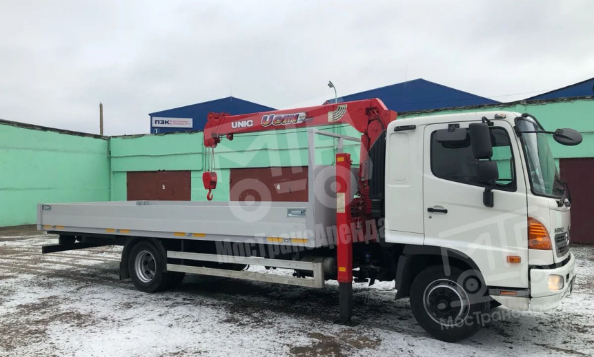 Аренда манипулятора с грузоподъемностью стрелы 3 тонны и грузоподъемностью борта 4 тонны thumbnail 0