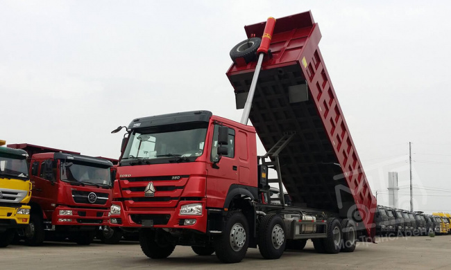 Аренда самосвала HOWO ZZ3407S3567C 4-осный thumbnail 2