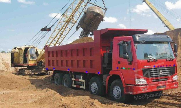 Аренда самосвала HOWO ZZ3407S3567C 4-осный thumbnail 4