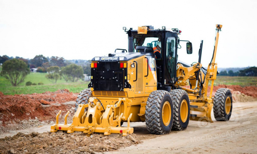 Аренда автогрейдера Caterpillar 160 - 20,6 тонны thumbnail 1