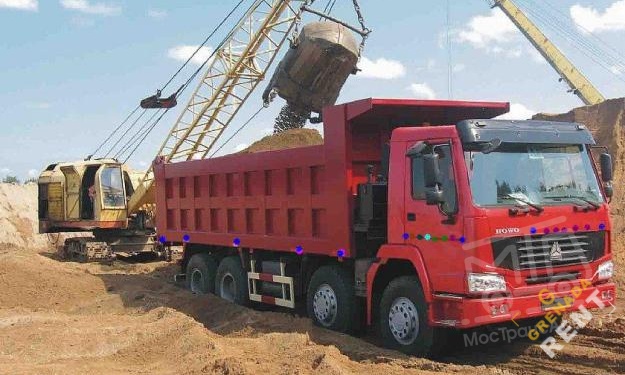Аренда самосвала HOWO ZZ3407S3567C 4-осный thumbnail 4