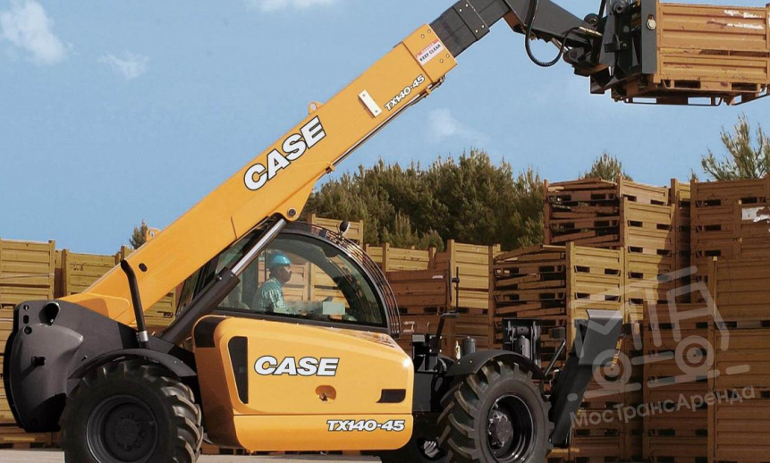 Аренда телескопического погрузчика CASE TX 140-45 thumbnail 0