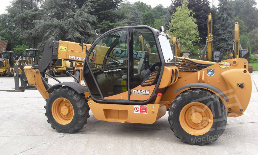 Аренда телескопического погрузчика CASE TX 140-45 thumbnail 2