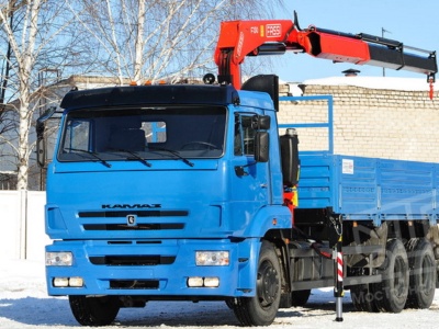 Аренда манипулятора 7 тонн КАМАЗ-65117