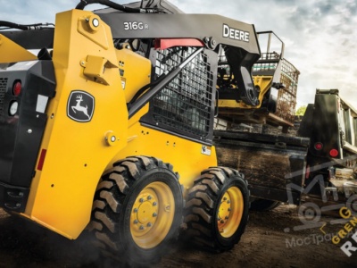 Аренда мини-погрузчика John Deere 316GR