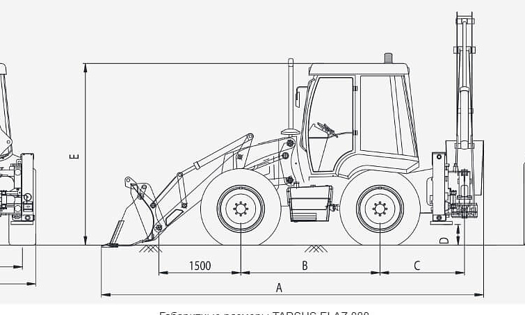 Аренда экскаватора-погрузчика Tarsus 888 thumbnail 3