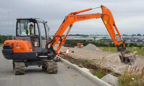 Аренда мини-экскаватора Hitachi ZX50 thumbnail 1