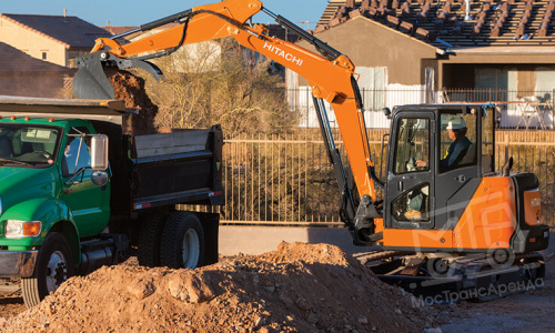 Аренда мини-экскаватора Hitachi ZX50 thumbnail 3