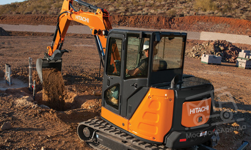Аренда мини-экскаватора Hitachi ZX50 thumbnail 4