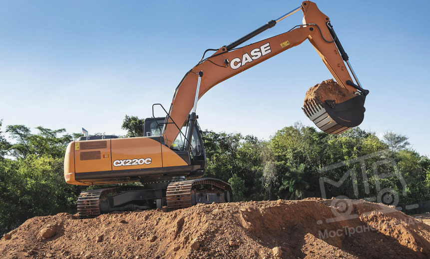 Аренда гусеничного экскаватора Case CX220C LC thumbnail 0