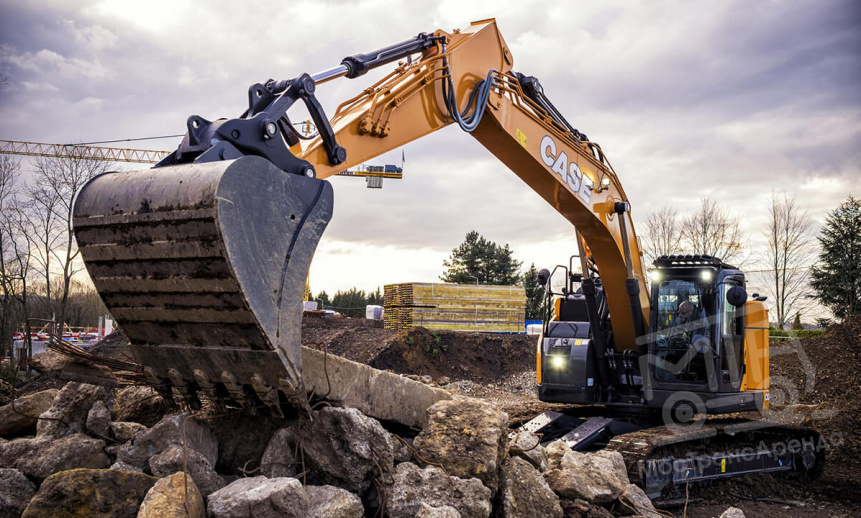 Аренда гусеничного экскаватора Case CX220C LC thumbnail 2