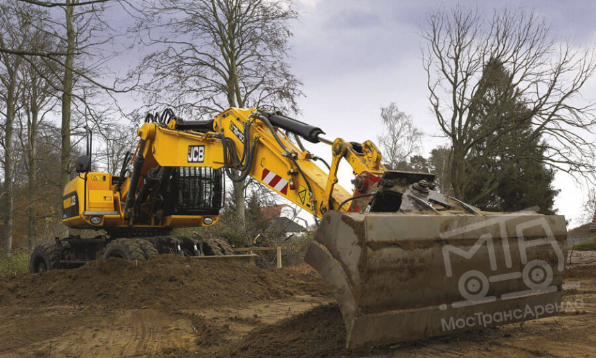 Аренда длиннорукого экскаватора JCB JS 200W thumbnail 0