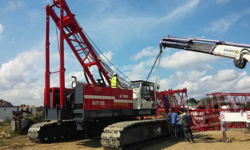 Аренда гусеничного крана Fuwa FWT120 thumbnail 0