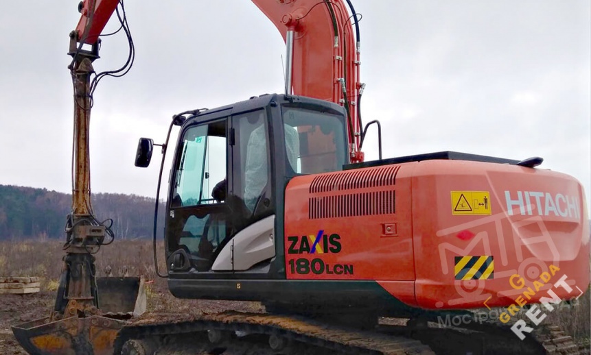 Аренда гусеничного экскаватора с грейфером 12 метров thumbnail 3