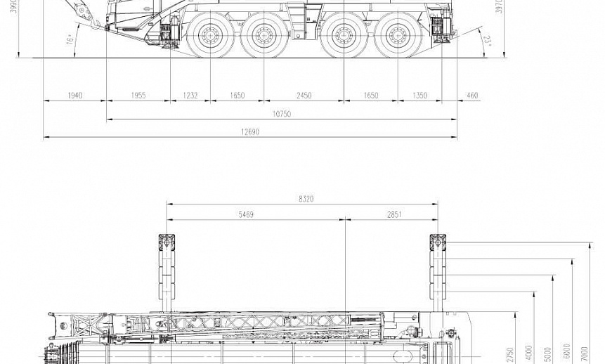 Аренда автокрана Grove GMK 4100 - 100 тонн thumbnail 3