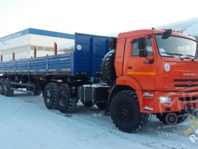 Длинномера-вездеход КАМАЗ - 12 метров