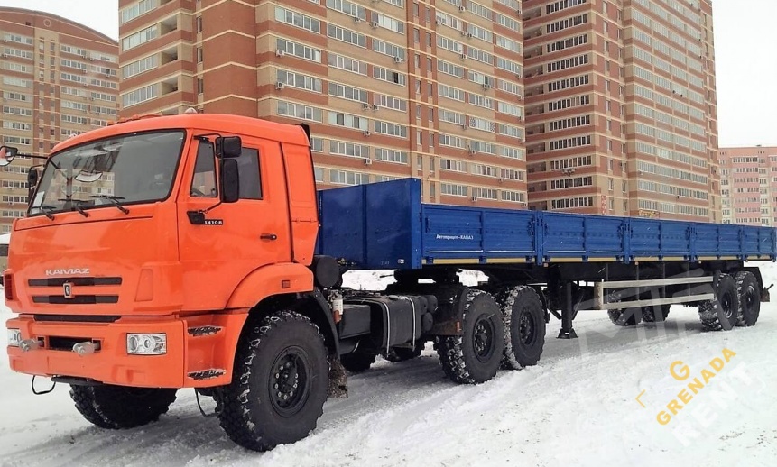 Длинномера-вездеход КАМАЗ - 12 метров thumbnail 1