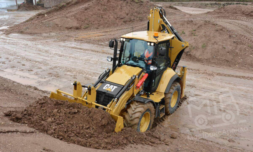 Аренда экскаватора-погрузчика CAT 444F2 thumbnail 2