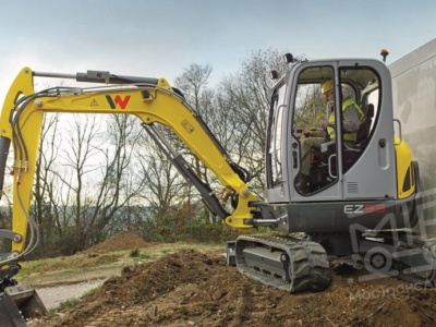 Аренда мини-экскаватора Wacker Neuson EZ53