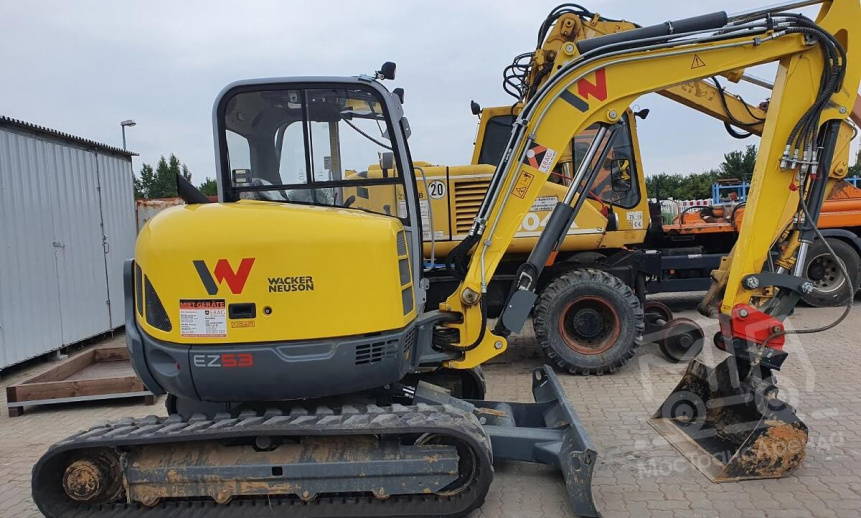 Аренда мини-экскаватора Wacker Neuson EZ53 thumbnail 1