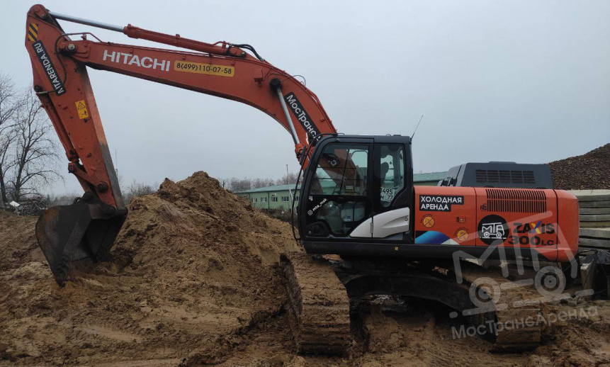 Аренда гусеничного экскаватора Hitachi ZX300LC thumbnail 1
