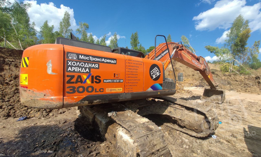 Аренда гусеничного экскаватора Hitachi ZX300LC thumbnail 5