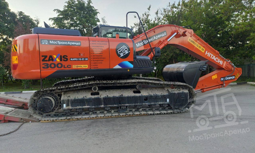 Аренда гусеничного экскаватора Hitachi ZX300LC thumbnail 7