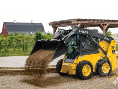 Аренда мини-погрузчика John Deere 312GR