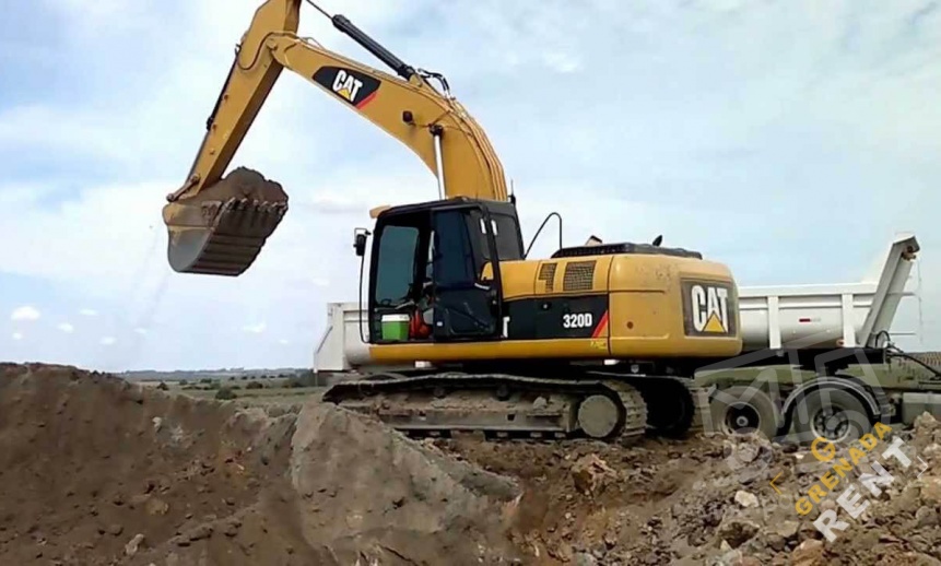Аренда гусеничного экскаватора CAT 320D thumbnail 1